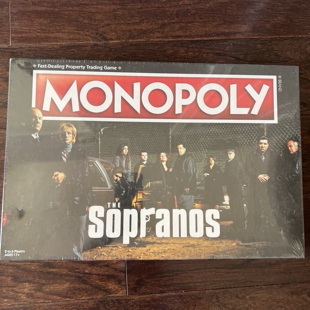 The Sopranos Limited Edition Monopoly Board Game - Factory Sealed
